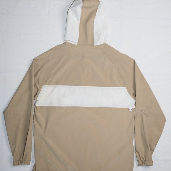 Beige Carre Windbreaker throw-over - Picture 6 of 8